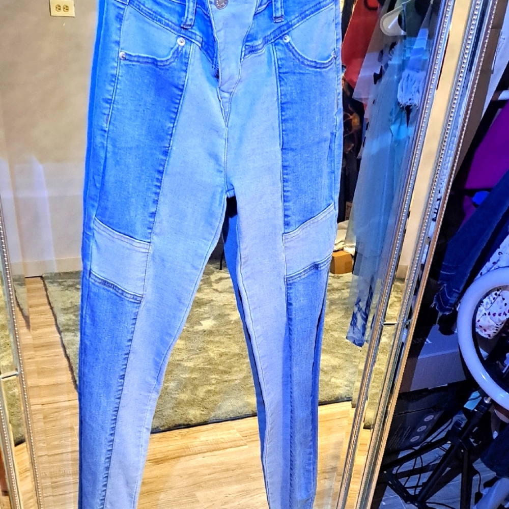 Akira Super Cute Patchworked Jeans - image 1